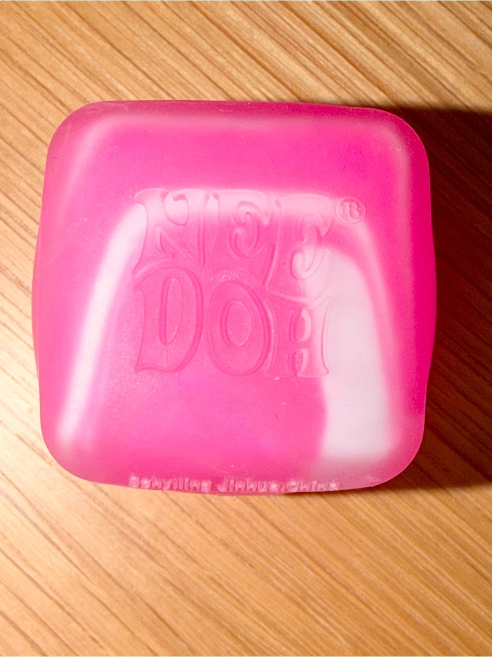 Needoh pink candy cane swirl nice ice baby from advent calendar
